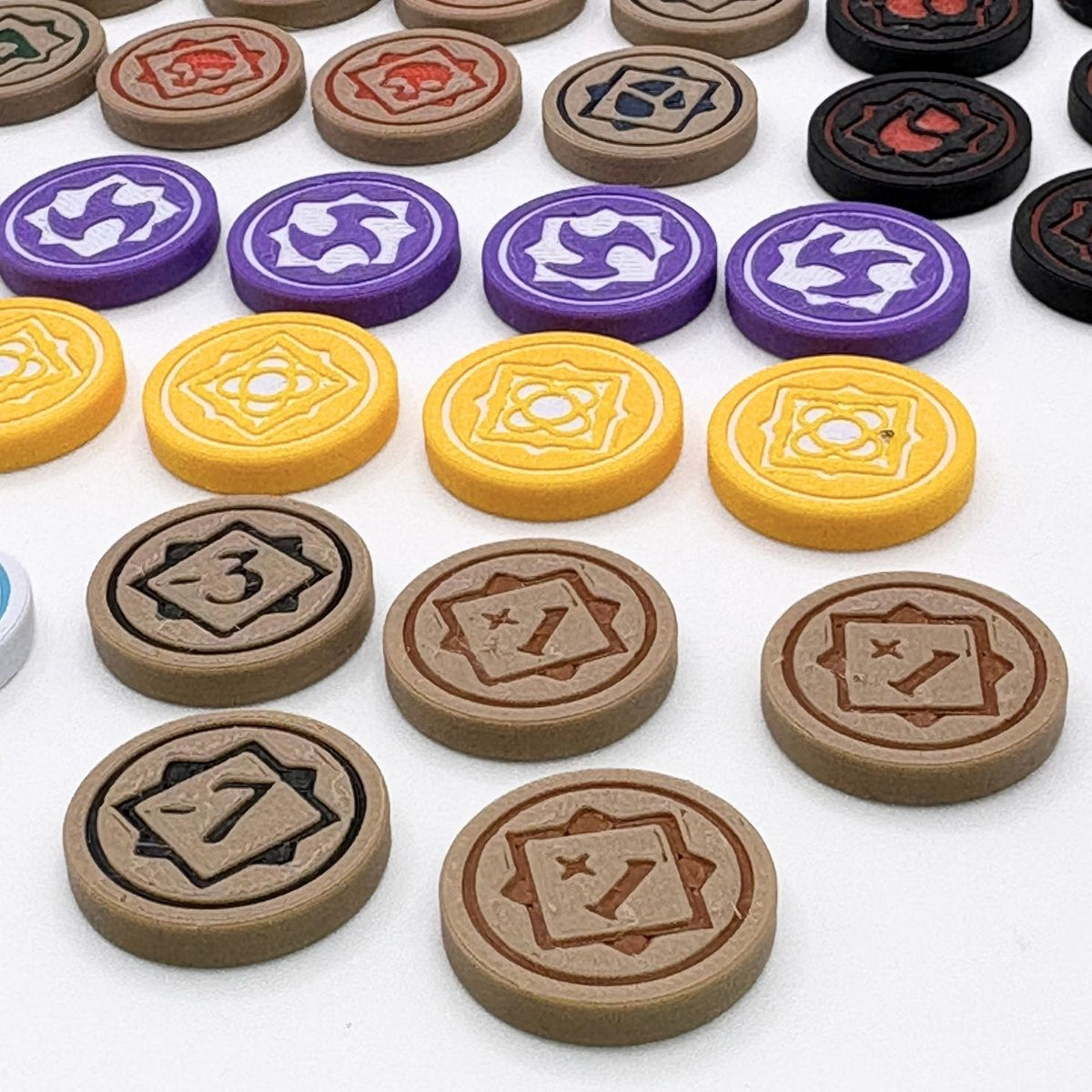 Arkham Horror LCG: Complete Chaos Bag Set Upgrades & 3D Printed Accessories | DeluxyGames