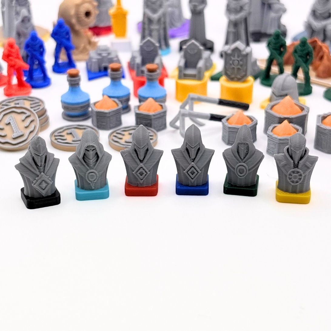 Dune Imperium & Uprising – Deluxe Upgrade Kit Upgrades & 3D Printed Accessories | DeluxyGames