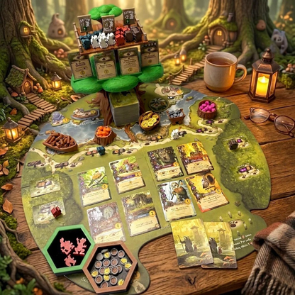 Everdell Deluxe Upgrade Kit Upgrades & 3D Printed Accessories | DeluxyGames