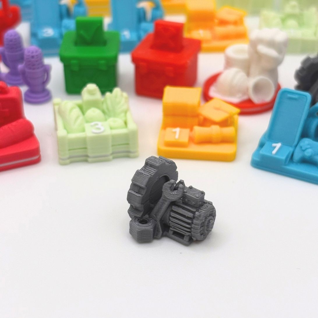 Hegemony - Deluxe 3D Resource & Token Upgrade Set Upgrades & 3D Printed Accessories | DeluxyGames