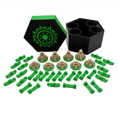Catan Ancient Civilizations Upgrade Set Upgrades & 3D Printed Accessories | DeluxyGames