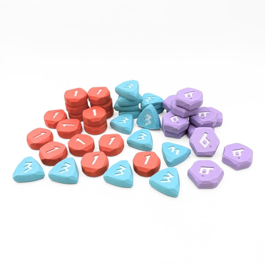 The Vale of Eternity – Deluxe Magic Stones & Ward Tokens Upgrades & 3D Printed Accessories | DeluxyGames
