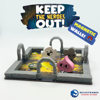 Keep the heroes out: 45 muros MAGNÉTICOS