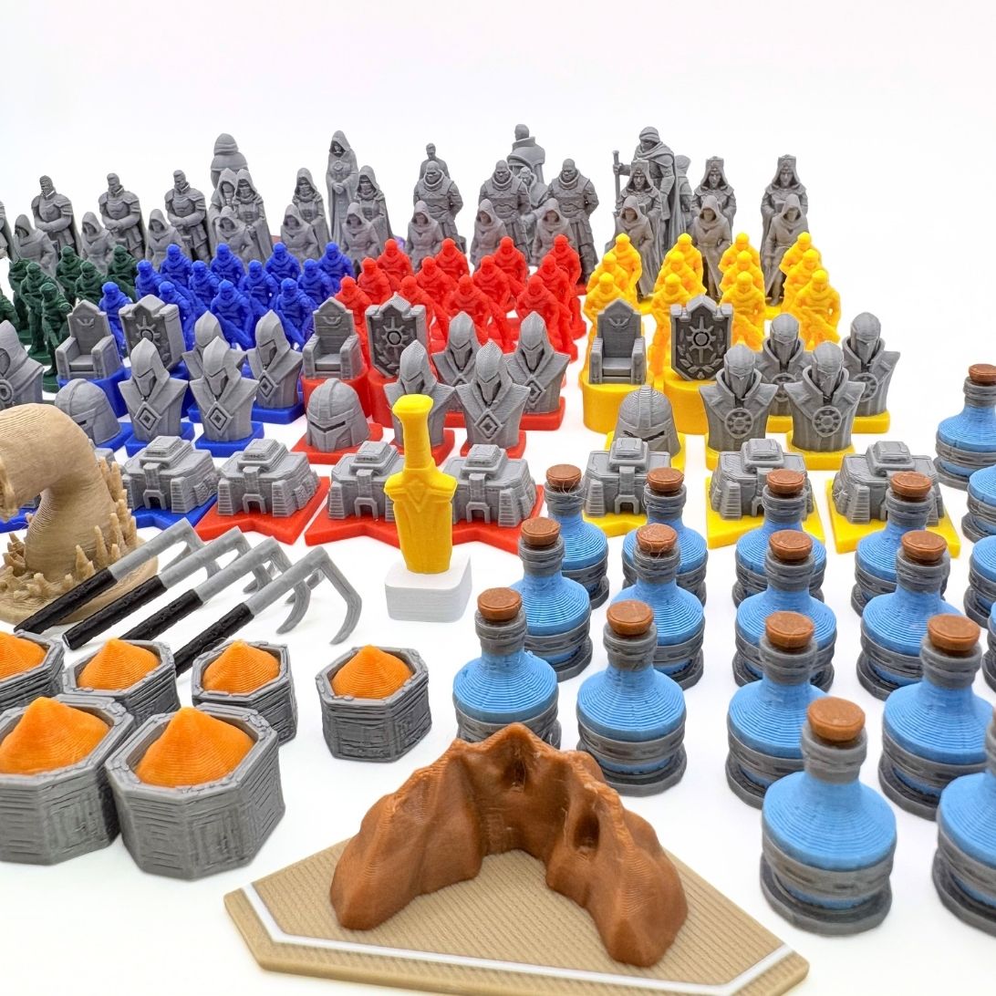 Dune Imperium & Uprising – Deluxe Upgrade Kit Upgrades & 3D Printed Accessories | DeluxyGames