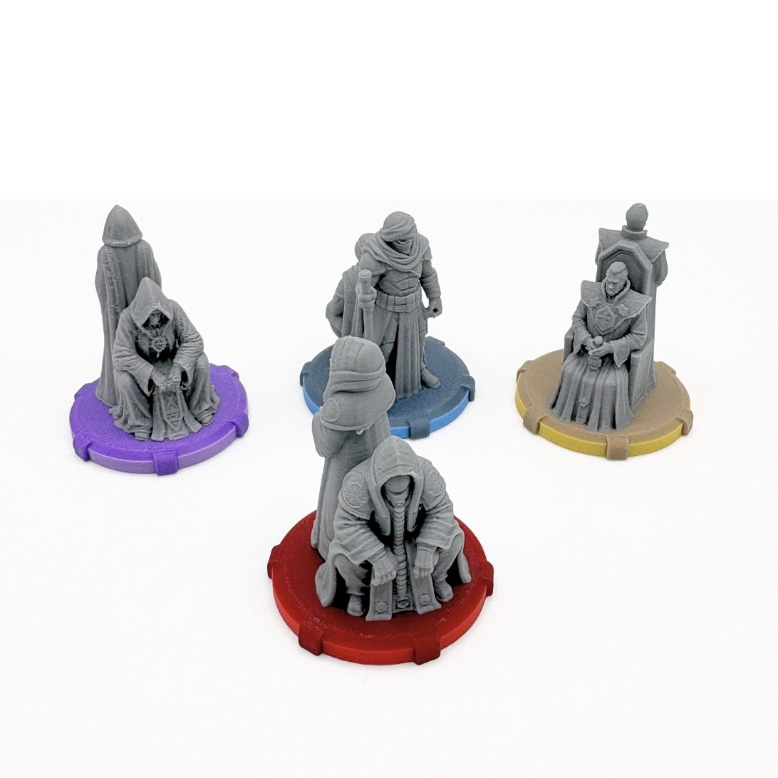 Dune Imperium Uprising Alliance Influence Tokens Upgrades & 3D Printed Accessories | DeluxyGames