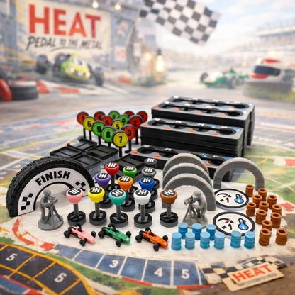 Heat: Pedal to the Metal – Deluxe Accessories All-in Collection Upgrades & 3D Printed Accessories | DeluxyGames
