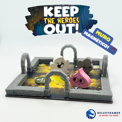 Keep the heroes out: 45 muros MAGNÉTICOS
