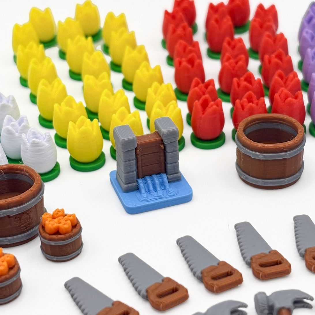 Windmill Valley Deluxe Upgrade Kit Upgrades & 3D Printed Accessories | DeluxyGames