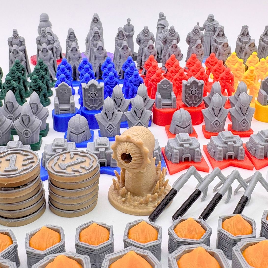 Dune Imperium & Uprising – Deluxe Upgrade Kit Upgrades & 3D Printed Accessories | DeluxyGames