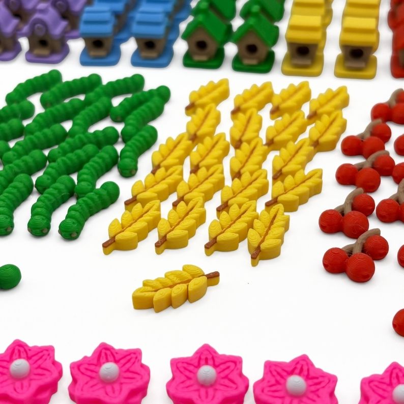 Wingspan Deluxe Upgrade Kit Upgrades & 3D Printed Accessories | DeluxyGames