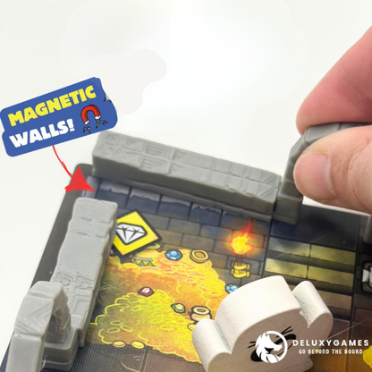 Keep the Heroes Out – Deluxe Dungeon Bundle Upgrades & 3D Printed Accessories | DeluxyGames