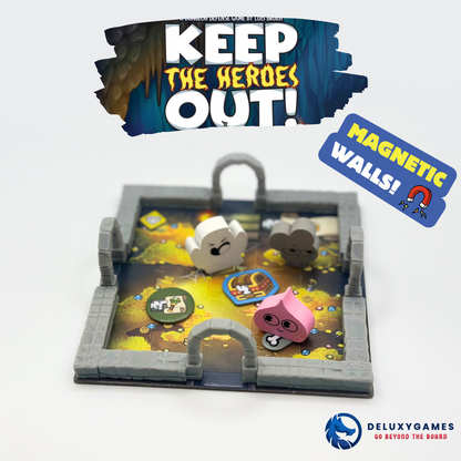 Keep the heroes out: 45 muros MAGNÉTICOS