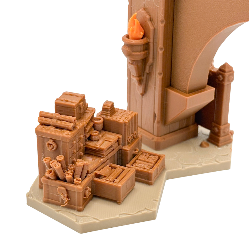 The Elder Scrolls: Betrayal of the Second Era - Skyrim Town Terrain Set Upgrades & 3D Printed Accessories | DeluxyGames