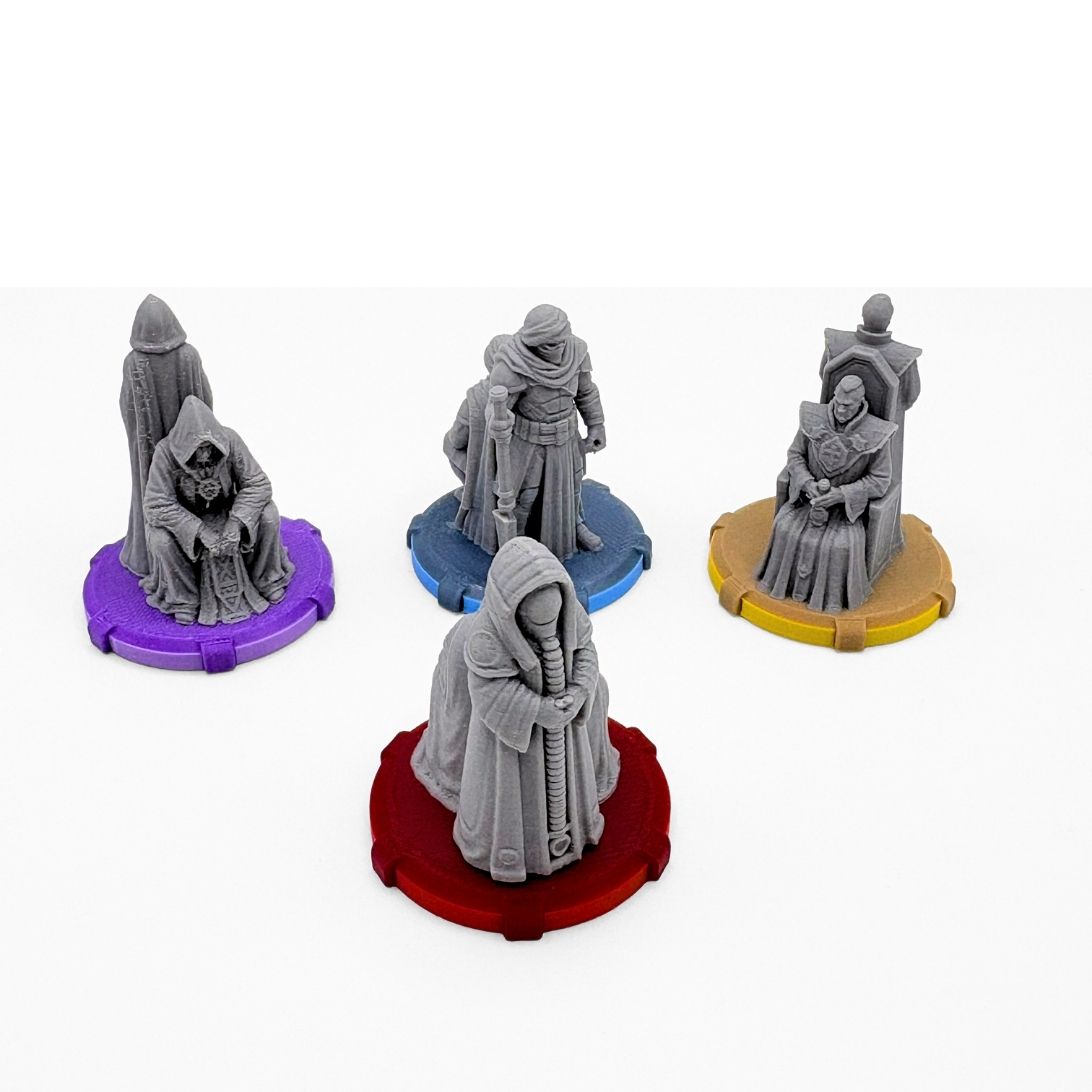 Dune Imperium Uprising Alliance Influence Tokens Upgrades & 3D Printed Accessories | DeluxyGames