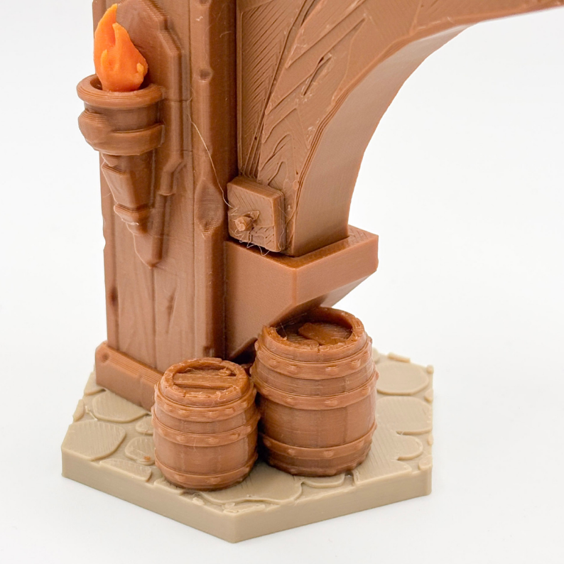 The Elder Scrolls: Betrayal of the Second Era - Skyrim Town Terrain Set Upgrades & 3D Printed Accessories | DeluxyGames