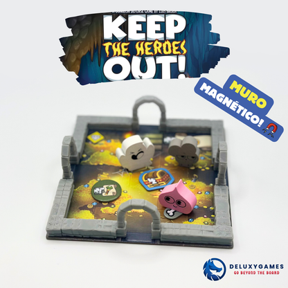 Keep the heroes out: 45 muros MAGNÉTICOS