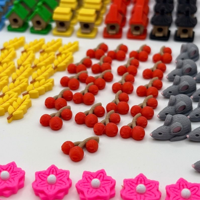Wingspan Deluxe Upgrade Kit Upgrades & 3D Printed Accessories | DeluxyGames
