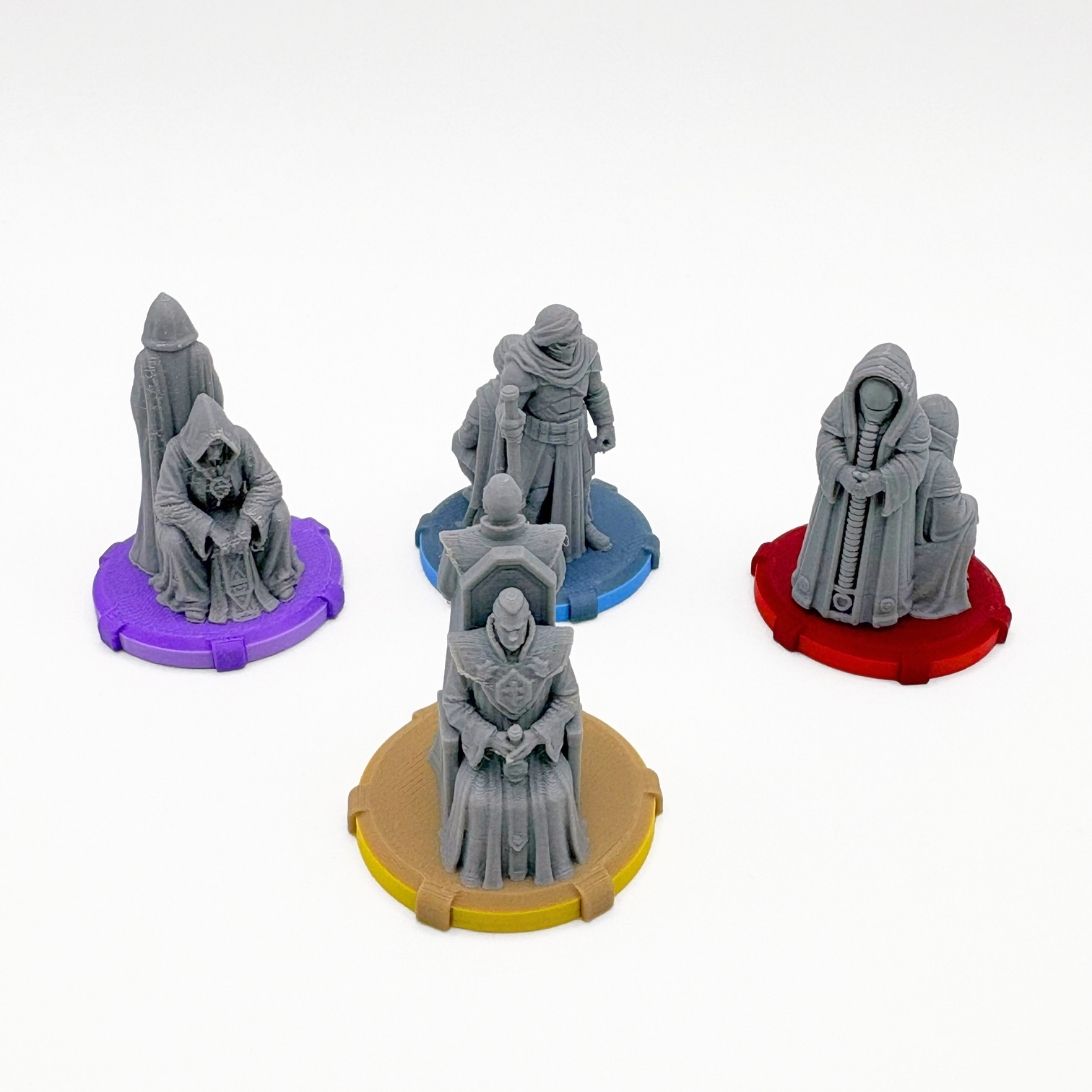 Dune Imperium Uprising Alliance Influence Tokens Upgrades & 3D Printed Accessories | DeluxyGames