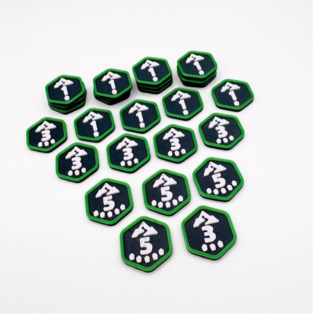 The Lord of the Rings LCG: Tokens Set Upgrades & 3D Printed Accessories | DeluxyGames