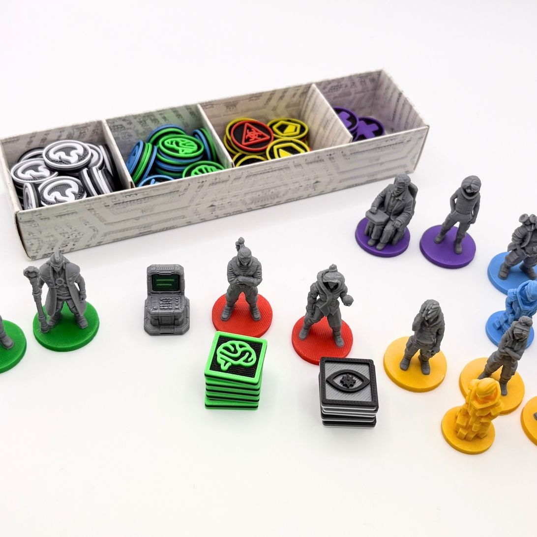 Deckers: Deluxe Upgrade Set Upgrades & 3D Printed Accessories | DeluxyGames