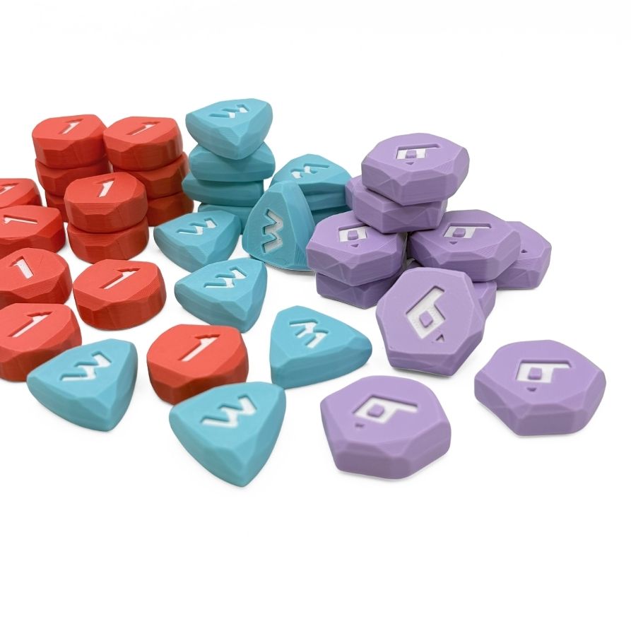 The Vale of Eternity – Deluxe Magic Stones & Ward Tokens Upgrades & 3D Printed Accessories | DeluxyGames