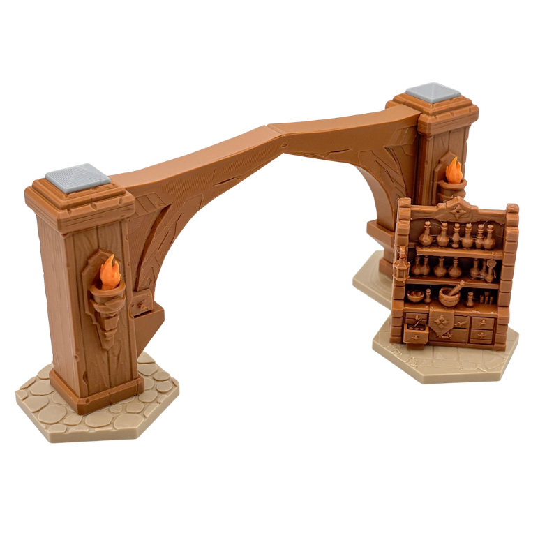 The Elder Scrolls: Betrayal of the Second Era - Skyrim Town Terrain Set Upgrades & 3D Printed Accessories | DeluxyGames