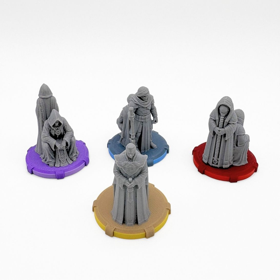 Dune Imperium Uprising Alliance Influence Tokens Upgrades & 3D Printed Accessories | DeluxyGames