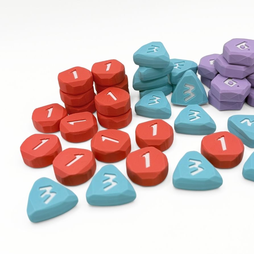 The Vale of Eternity – Deluxe Magic Stones & Ward Tokens Upgrades & 3D Printed Accessories | DeluxyGames