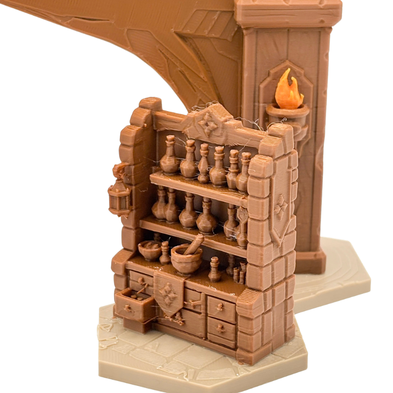 The Elder Scrolls: Betrayal of the Second Era - Skyrim Town Terrain Set Upgrades & 3D Printed Accessories | DeluxyGames