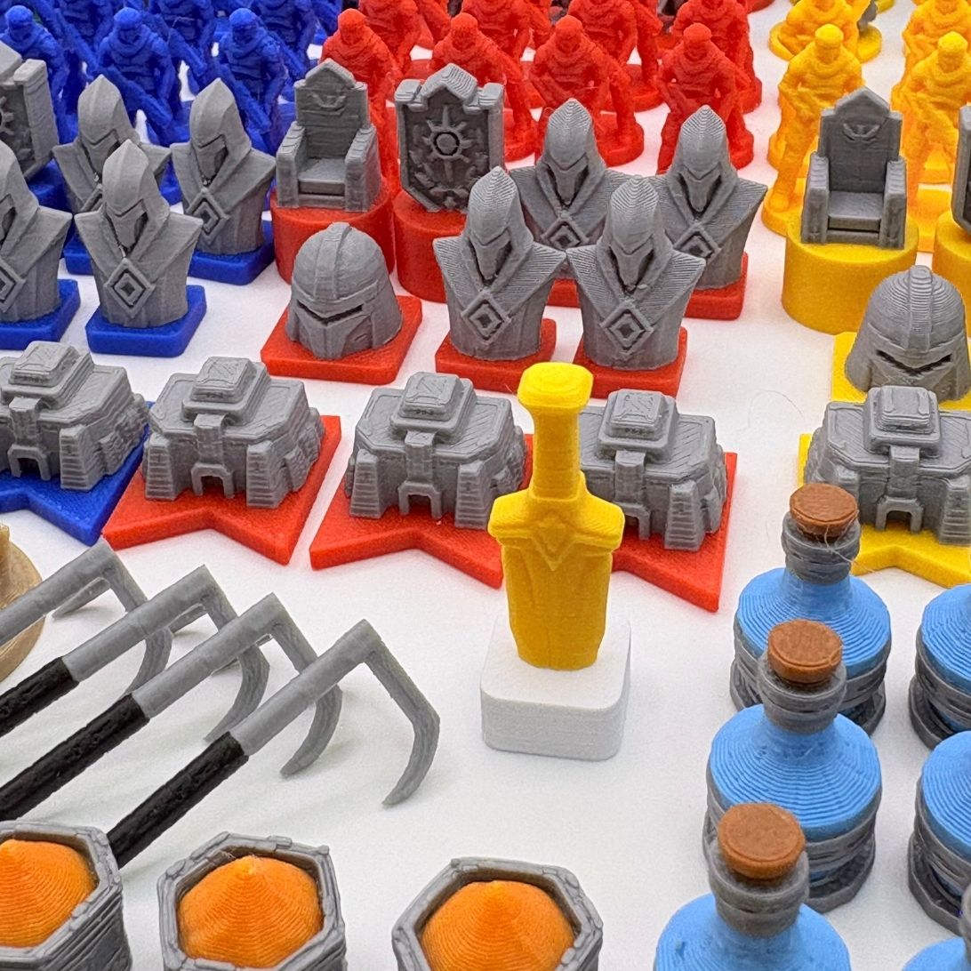 Dune Imperium & Uprising – Deluxe Upgrade Kit Upgrades & 3D Printed Accessories | DeluxyGames
