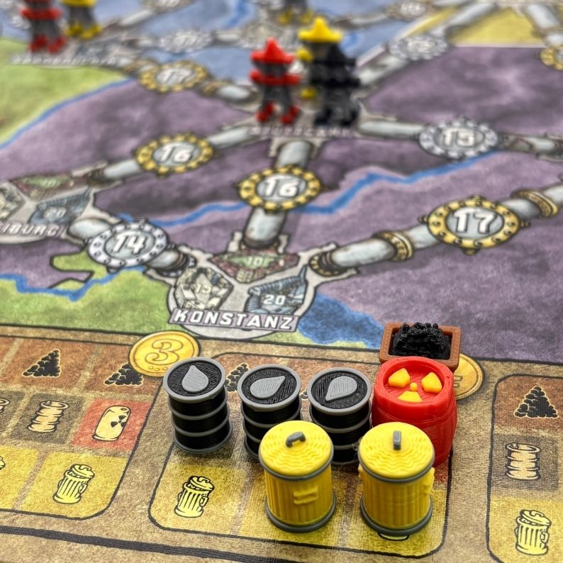 Power Grid Deluxe Upgrade Set Upgrades & 3D Printed Accessories | DeluxyGames