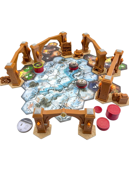 The Elder Scrolls: Betrayal of the Second Era - Skyrim Town Terrain Set Upgrades & 3D Printed Accessories | DeluxyGames