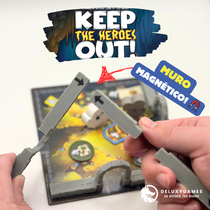 Keep the heroes out: 45 muros MAGNÉTICOS