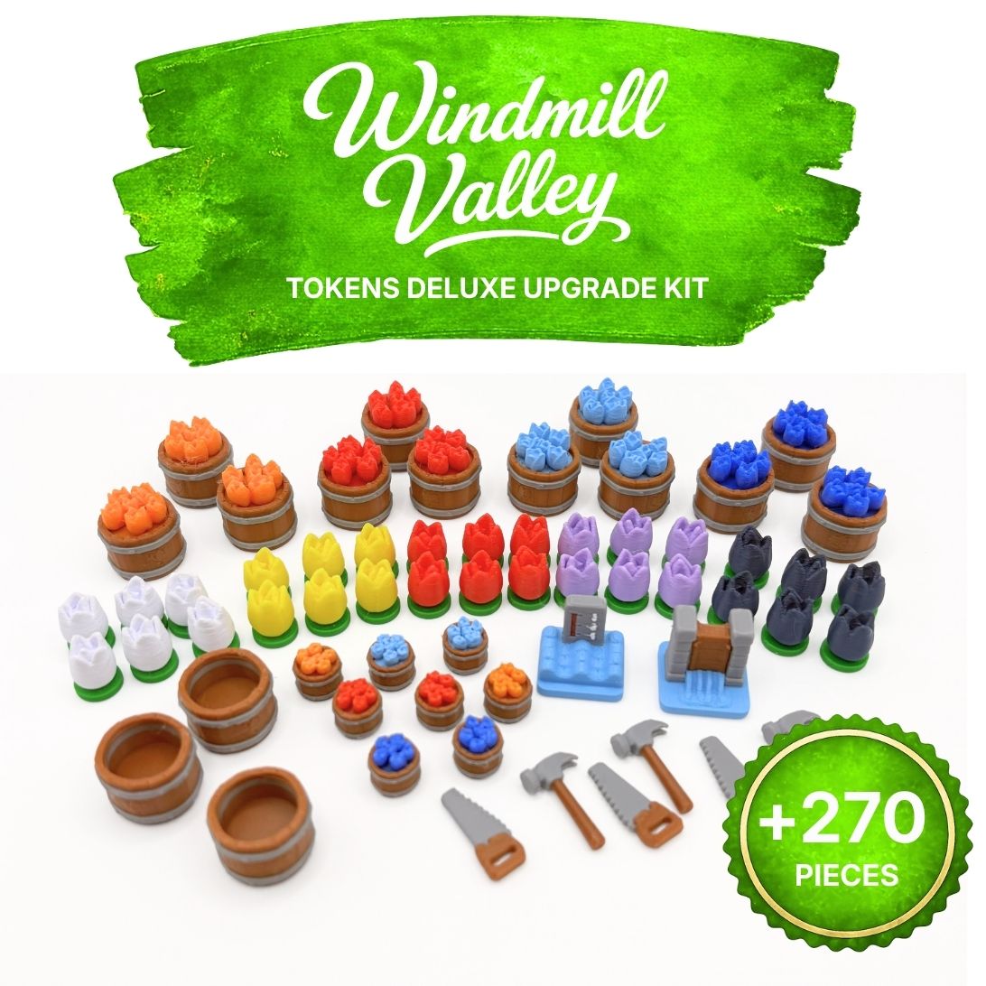Windmill Valley Deluxe Upgrade Kit Upgrades & 3D Printed Accessories | DeluxyGames