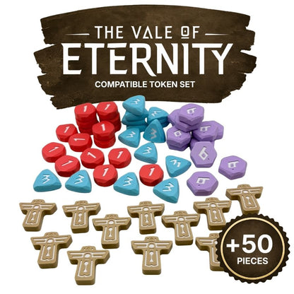 The Vale of Eternity – Deluxe Magic Stones & Ward Tokens Upgrades & 3D Printed Accessories | DeluxyGames