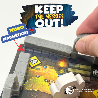 Keep the heroes out: 45 muros MAGNÉTICOS