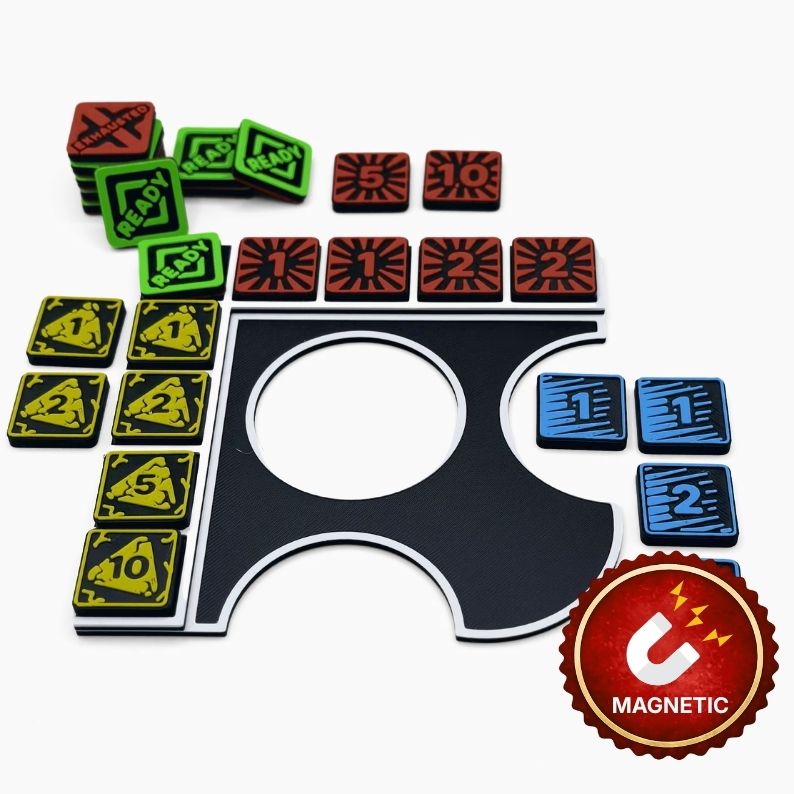 Marvel Champions LCG – Deluxe Magnetic Upgrade Set Upgrades & 3D Printed Accessories | DeluxyGames