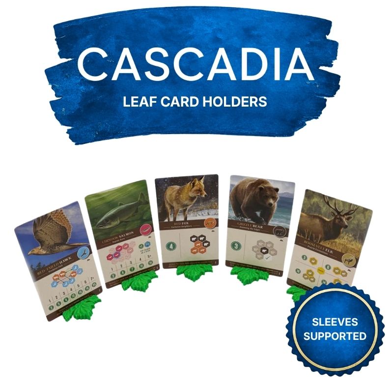 Cascadia – Leaf Card Holders Upgrades & 3D Printed Accessories | Mi tienda