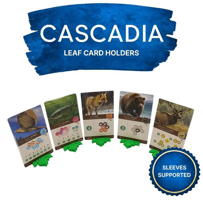 Cascadia – Leaf Card Holders Upgrades & 3D Printed Accessories | Mi tienda
