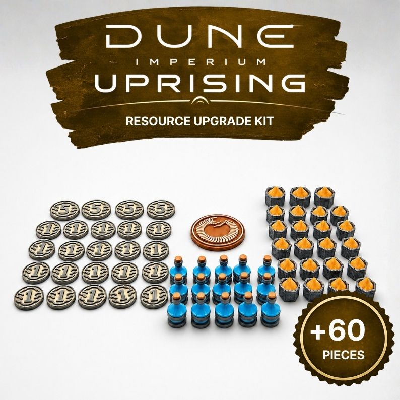 Dune Imperium Resource Set Upgrades & 3D Printed Accessories | DeluxyGames