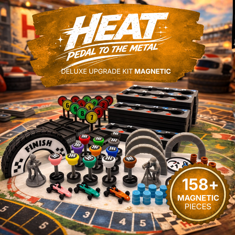 Heat: Pedal to the Metal – Deluxe Accessories All-in Collection Upgrades & 3D Printed Accessories | DeluxyGames