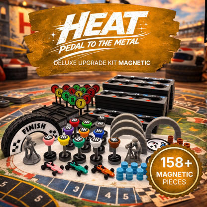 Heat: Pedal to the Metal – Deluxe Accessories All-in Collection Upgrades & 3D Printed Accessories | DeluxyGames