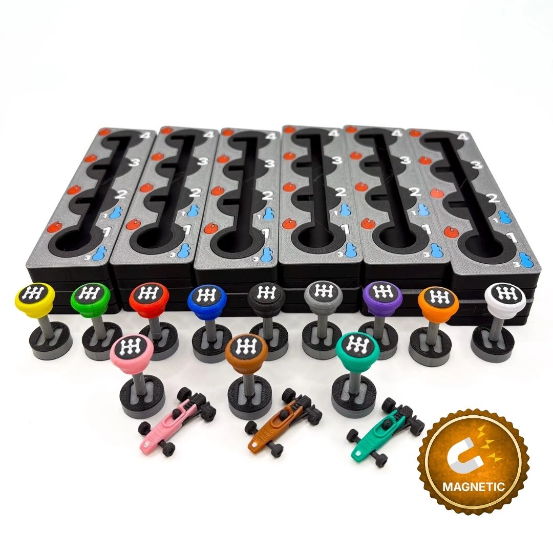 Heat: Pedal to the Metal – Gearboxes, Gear Levers & Cars Upgrades & 3D Printed Accessories | DeluxyGames