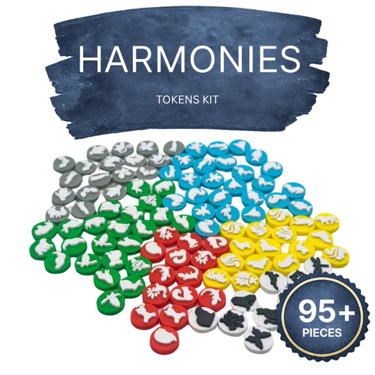 Harmonies - Animal tokens Upgrades & 3D Printed Accessories | DeluxyGames