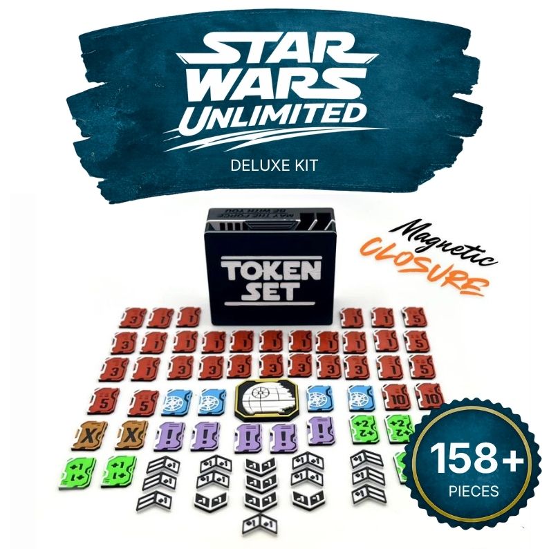 Star Wars: Unlimited – Deluxe Token Set Upgrades & 3D Printed Accessories | DeluxyGames