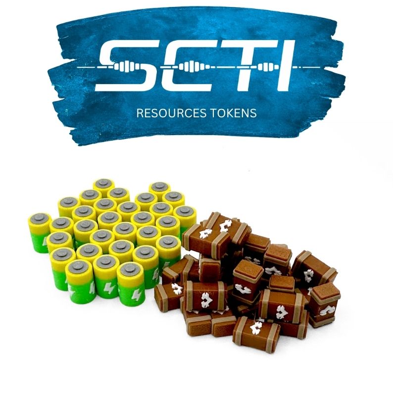 Seti - Resource tokens Upgrades & 3D Printed Accessories | DeluxyGames