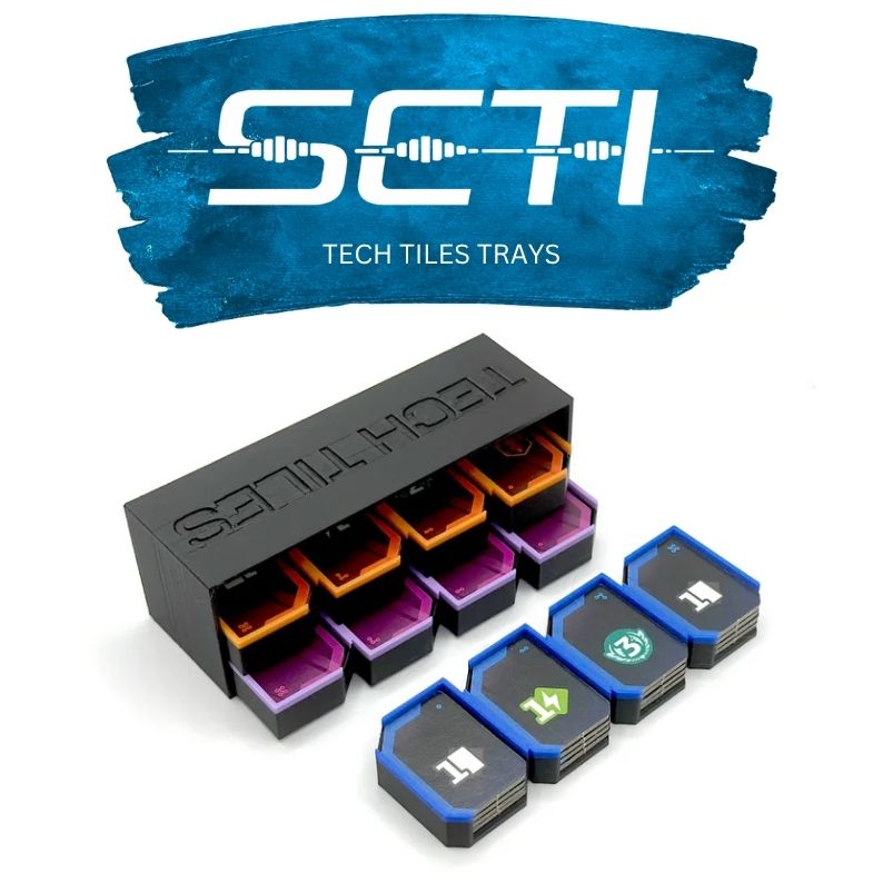 SETI - Tech tiles trays Upgrades & 3D Printed Accessories | DeluxyGames