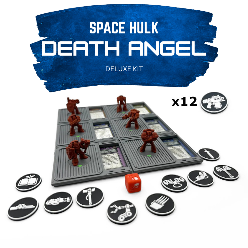 Space Hulk Death Angel – Deluxe Token Set Upgrades & 3D Printed Accessories | DeluxyGames