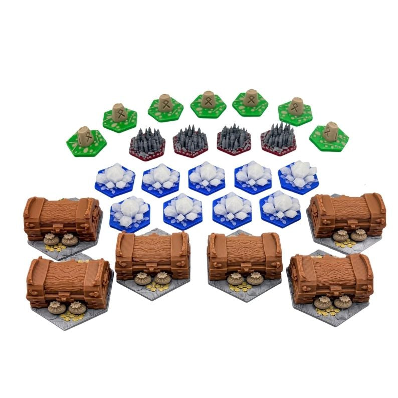The Elder Scrolls: Betrayal of the Second Era - Skyrim Chests & Mini Markers Upgrades & 3D Printed Accessories | DeluxyGames