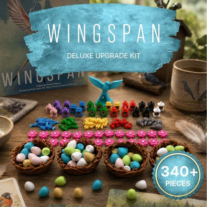 Wingspan Deluxe Upgrade Kit Upgrades & 3D Printed Accessories | DeluxyGames
